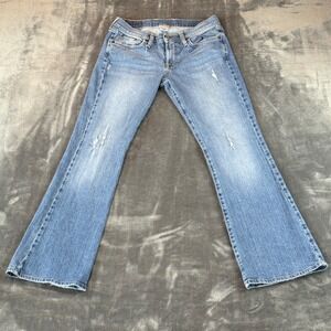 Lucky Brand Women's Jeans Sweet N' Low Bootcut Size 6/26 Distressed Mid Rise